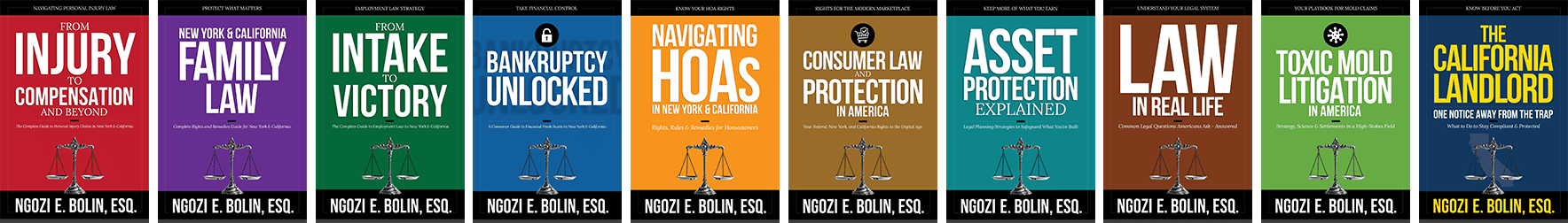 Legal Series of Books by Ngozi Bolin Esq.