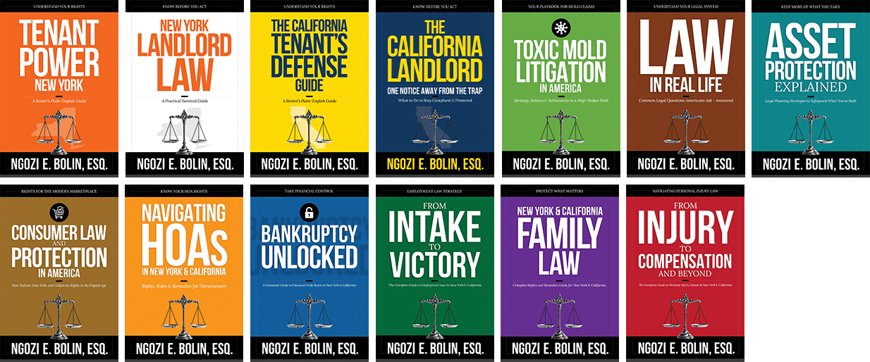 Legal Series of Books by Ngozi Bolin Esq.